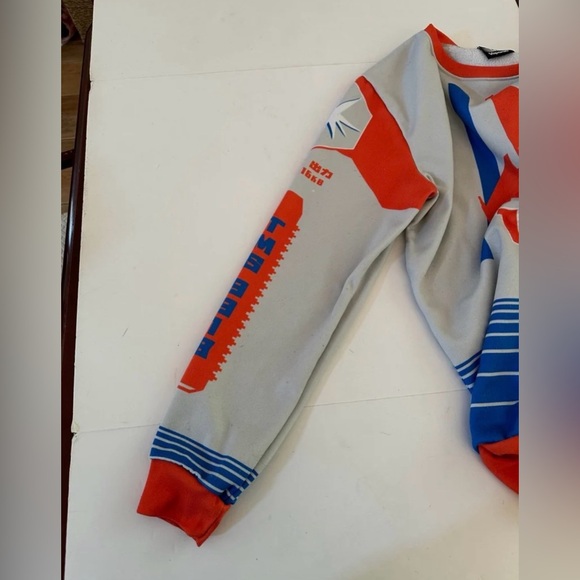 Vapor 95 Men’s Abstract Spellout Pullover Jumper 1983 Sweatshirt size Large - Picture 8 of 8